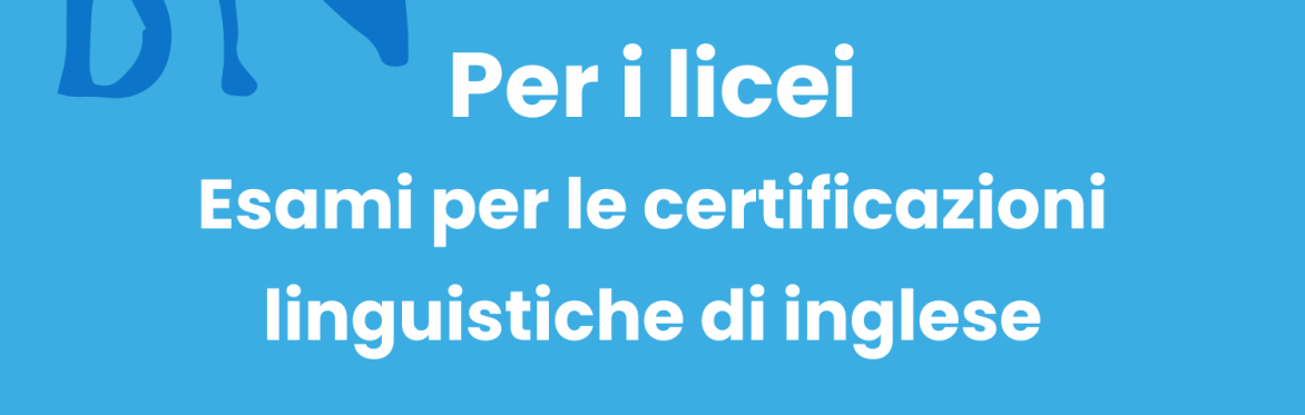 Esami per le certificazioni linguistiche di inglese