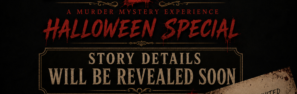 NEW Murder Mystery Event 'Halloween Special' at Café du Soleil in Canterbury