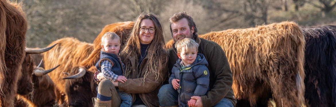 The John Whetman Devon Bronze Otter Award presentation and farm walk