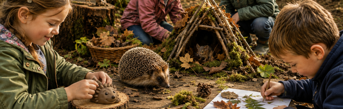 Hedgehog and Woodland Friends