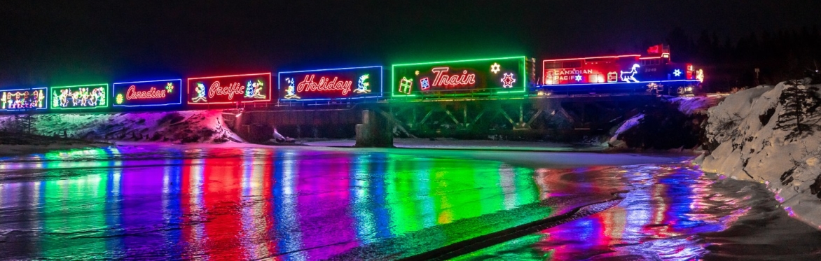 Calgary to Banff - Holiday Train Chase - Dec 15th, 2024