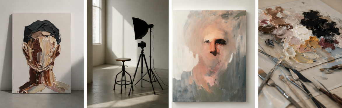 Self-Portrait: Photography + Acrylic Painting Workshop by La Chaise at Natural Law