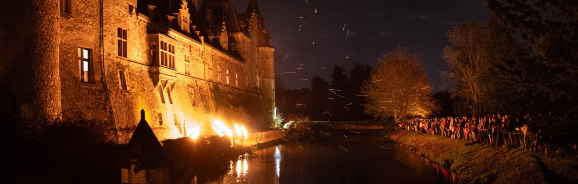 Un parc tout feu tout flammes. Samedi 19 octobre 2024.