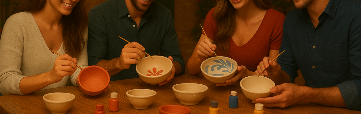 Sip & Paint - Ceramic Painting evening at The WIP, Lichfield