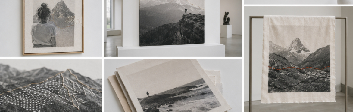 Photo Transfer + Embroidery & Painting Workshop by La Chaise at Natural Law
