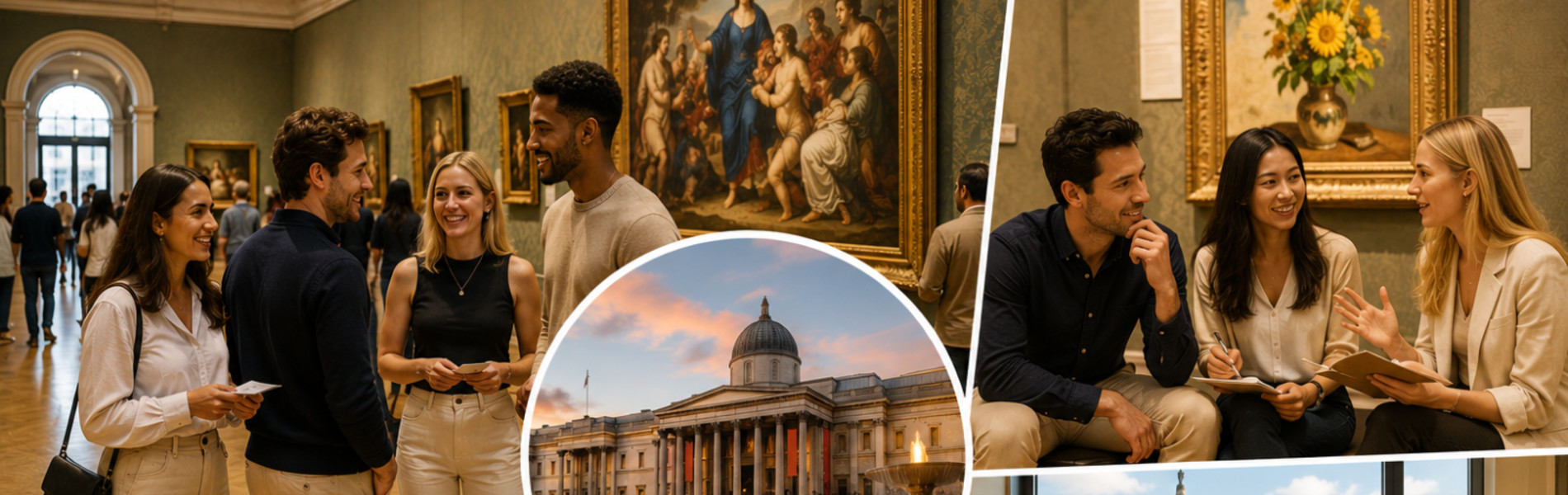 The Art of Connection for Singles: National Gallery Experience