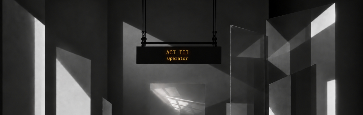 Human Unreadable: Act III by Operator, live from the Whitney Museum
