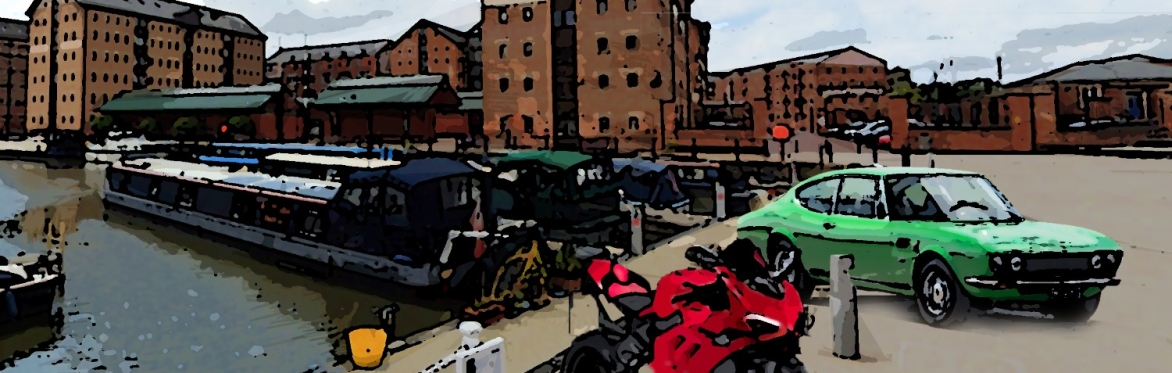 Gloucester Docks Italian Auto Moto Show