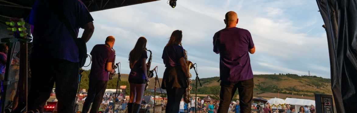 Truleigh Farn Festival in the South Downs near Brighton