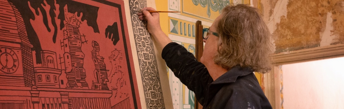 Create own paint workshop with Adam Dant