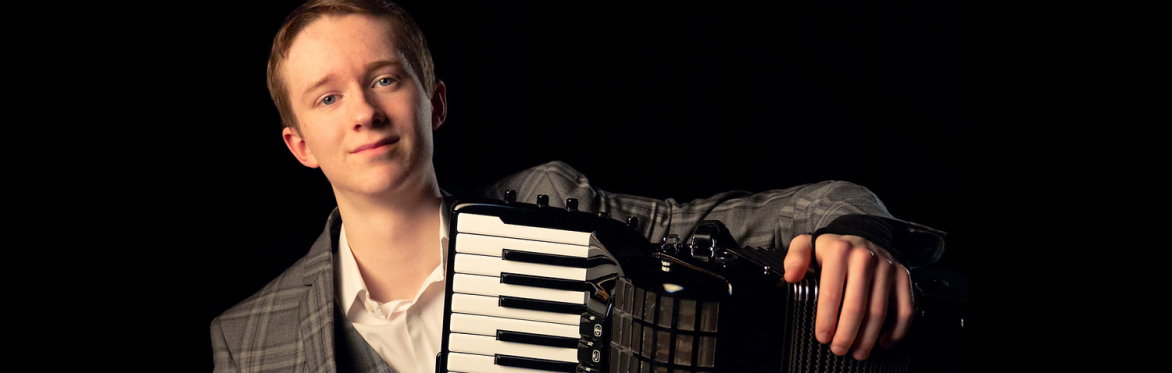 Classical accordionist Ryan Corbett