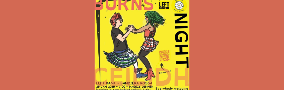 BURNS NIGHT CEILIDH I FUNDRAISER WITH ROADBLOCK