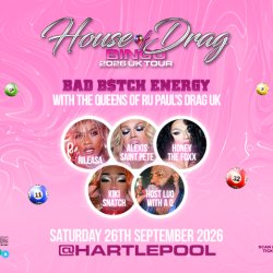 House Of Drag Bingo |  Hartlepool Mecca Bingo