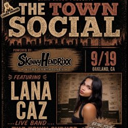 The Town Social featuring Lana Caz and her live Band