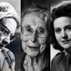 collage photo of three women of different ages