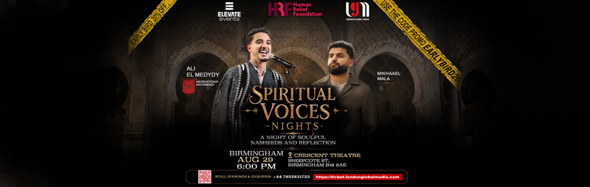 SPIRITUAL VOICES NIGHTS BIRMINGHAM