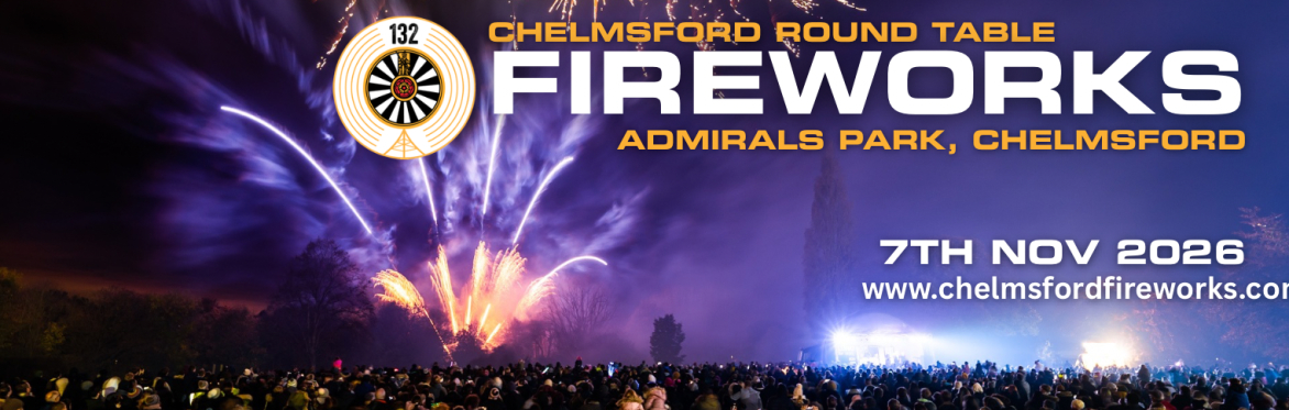 Chelmsford Fireworks 2026