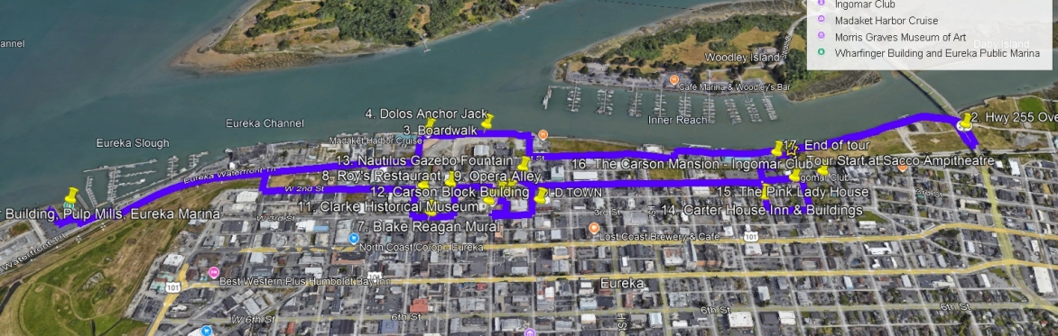 AIARE Old Town Eureka Bike Tour