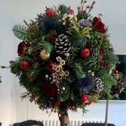 Adult Floristry - Christmas Topiary Tree