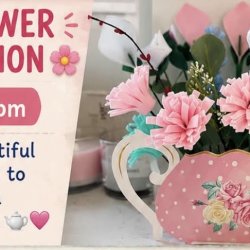 Felt Flower Decoration Workshop