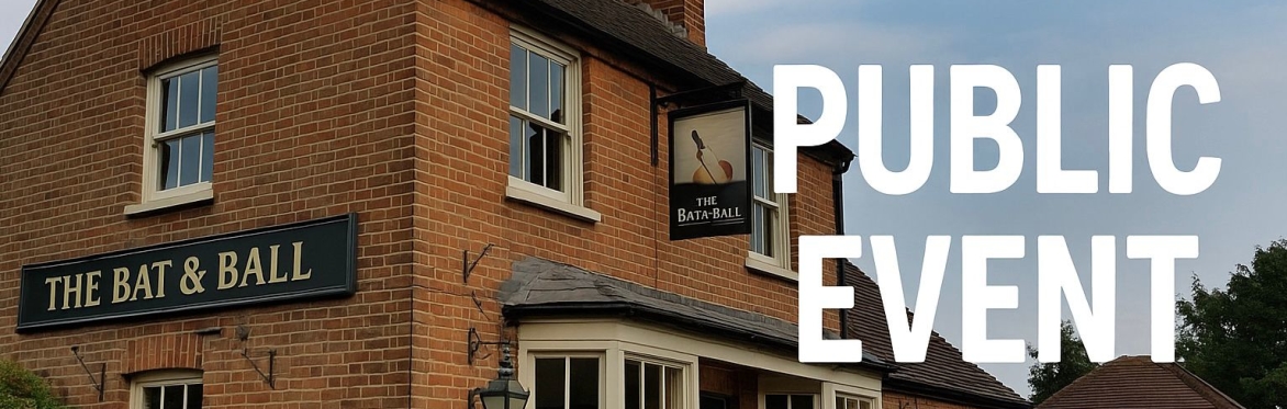 Bat & Ball Pub - Community Benefit Society Meeting