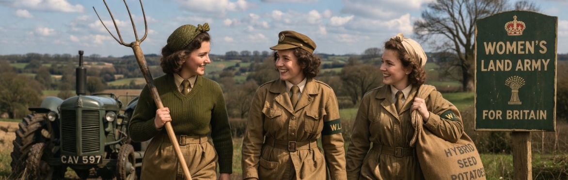 Talk – Women’s Land Army – ‘The Land Army fights in the fields!’