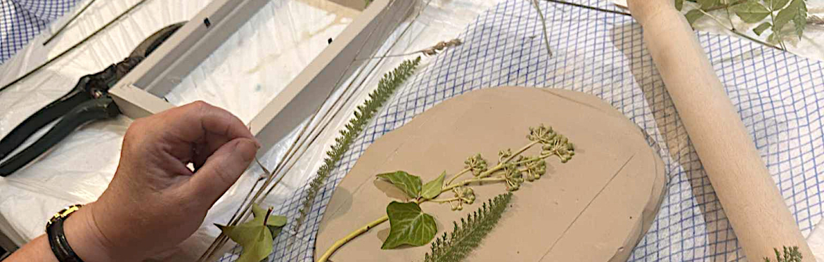 WORKSHOP: Botanical Clay Tiles