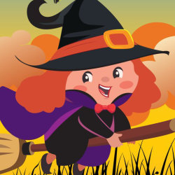 Not So Scary Hop Tu Naa Trains for Halloween