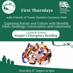First Thurdays: People’s Emergency Briefing (film screening)