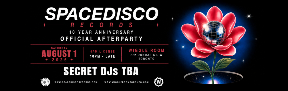 Spacedisco Records 10 Year Anniversary Afterparty at Wiggle Room