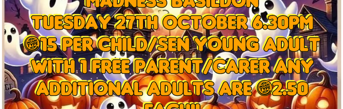 Monkey madness Basildon private hire Halloween party