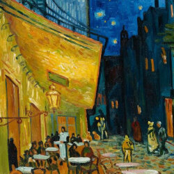 Van Gogh's "The Cafe Terrace on the Place du Forum, Arles"