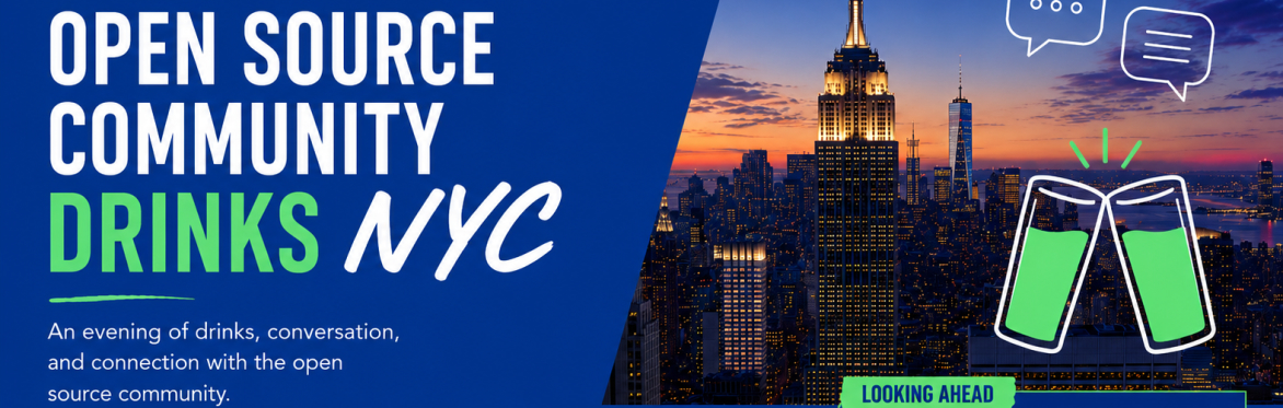 Open source community drinks NYC