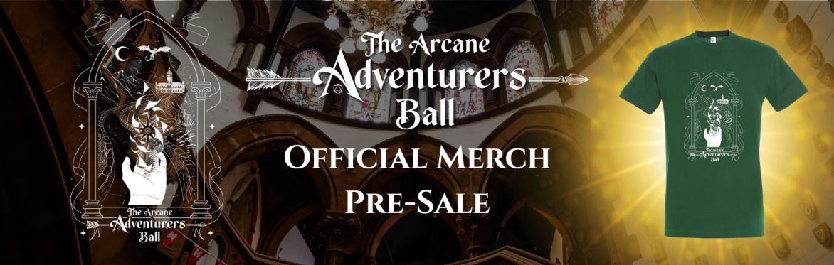 Arcane Adventurers T-Shirt Pre-Order
