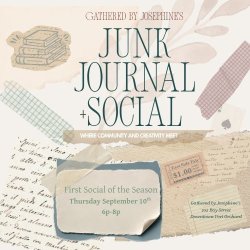 Gathered's Junk Journal Social