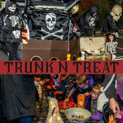 Traders car pitch 'Trunk 'n' Treat event