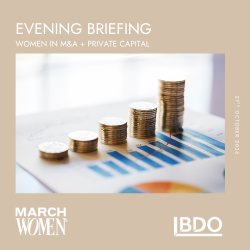 Women in M&A and Private Capital - Evening Briefing