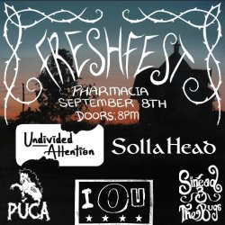 FRESHFEST - Pharmacia September 8th