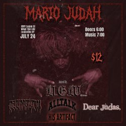 $12 | July 24 | MARIO JUDAH IN LOUISVILLE KY