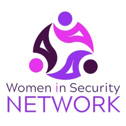 Women in Security Network Logo in pink and purple