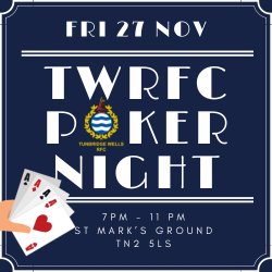 TWRFC Poker Night 2026 ♠️❤️
