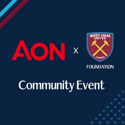 Aon x WHUF Community Event