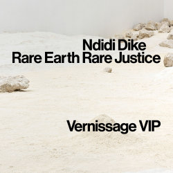 Vernissage: Ndidi Dike – Rare Earth Rare Justice VIP
