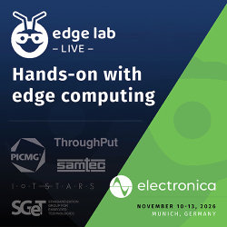 Workshops at edge lab LIVE! @electronica 2026