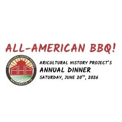 Agricultural History Project's Annual Dinner 2026