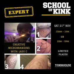 EXPERT SCHOOL OF KINK - MICROBRANDING WITH LADY C