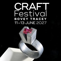 Craft Festival Bovey Tracey 2026 with ring by Chris Boland