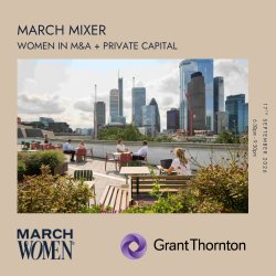 Women in M&A and Private Capital - March Mixer