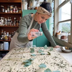 Seattle Restored Botanical Printing Party with Scarabajo