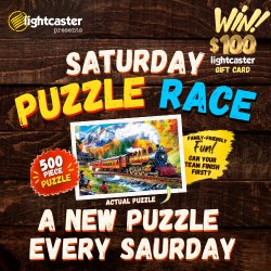 Saturday Puzzle Race at Lightcaster 🧩